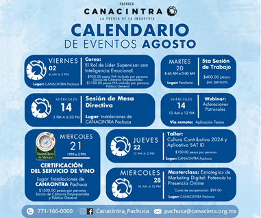 Agenda Agosto