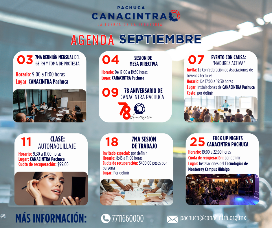 Agenda Septiembre